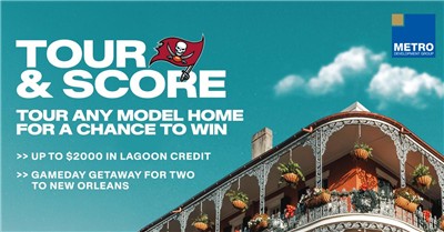 Metro Development Group Teams Up with Tampa Bay Buccaneers to Give Home Shoppers a VIP Game Day Experience