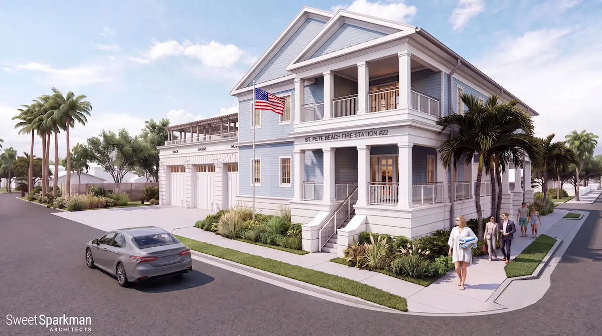 St. Pete Beach’s new fire station to be built for hurricanes