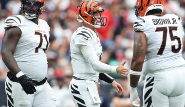 Joe Burrow defends Orlando Brown Jr. amid early-season struggles