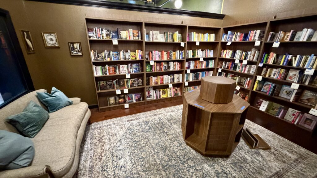 The interior of the Reverie Room bookstore in St. Pete