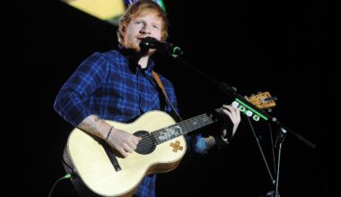 ‘Free Palestine’: Openers, and backing band, drop out of Ed Sheeran’s Tampa show