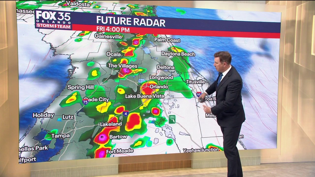 Orlando AM Weather Forecast: More storms ahead