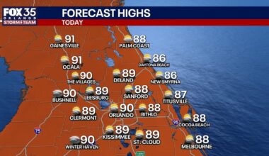 Orlando Weather: Hot, humid and stormy weekend ahead