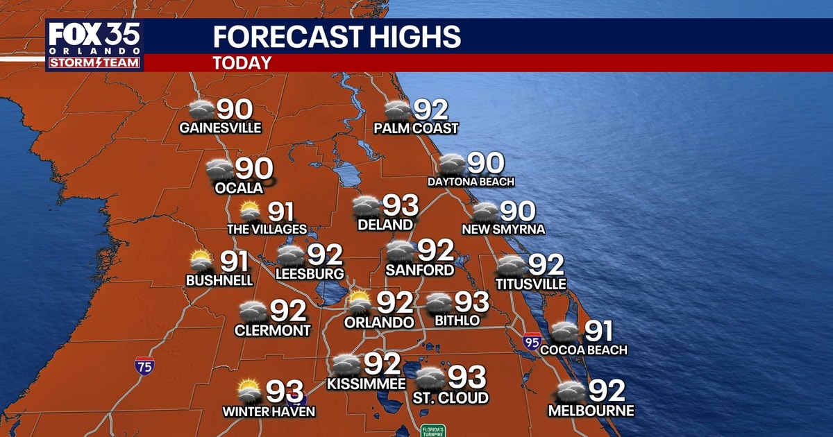 Orlando Weather: Storm chances stay high through holiday weekend