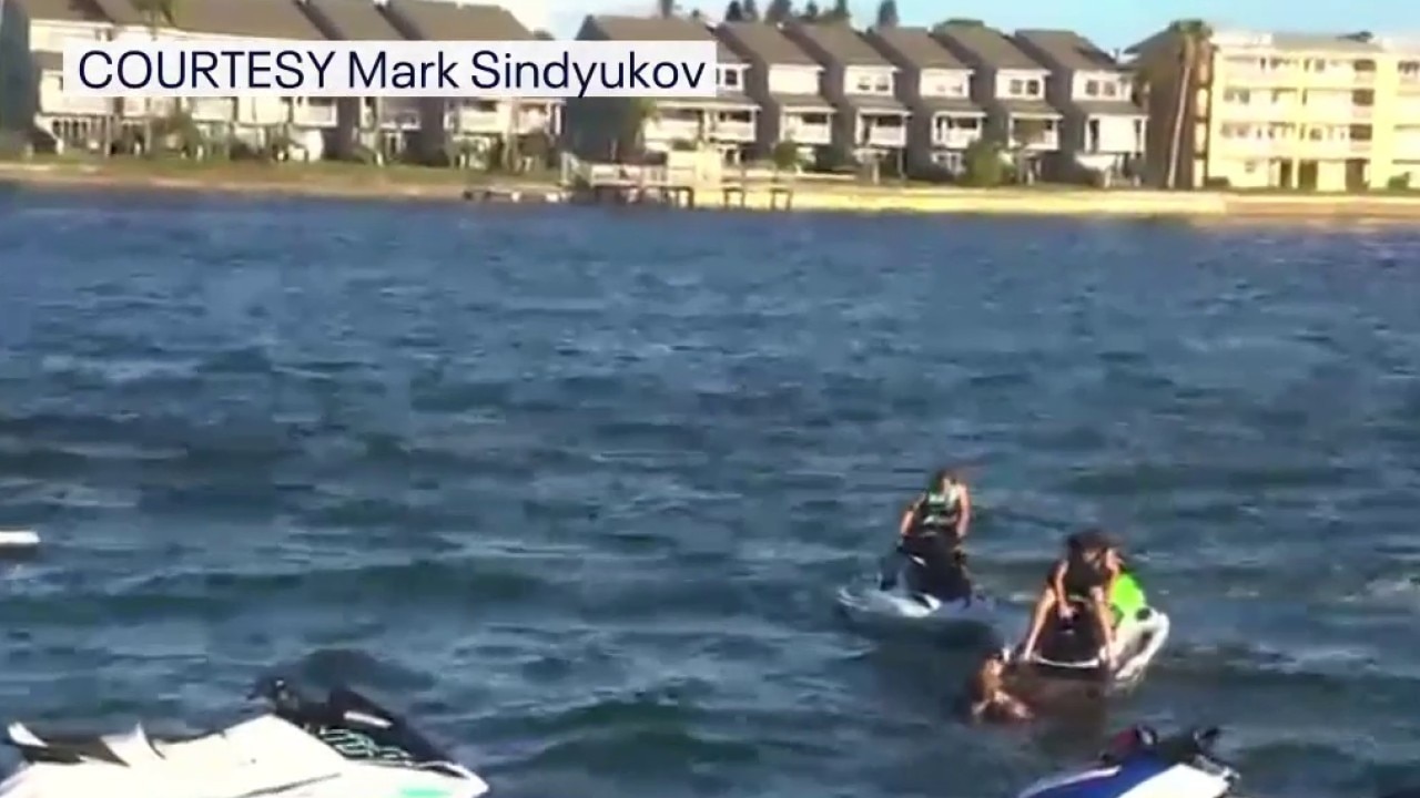 Good Samaritans rescue jet skier after crash