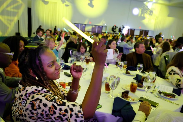Calibe Thompson of Island SPACE Caribbean Museum attends Visit Lauderdale's Annual Marketing Luncheon to celebrate 2024 and preview new plans for 2025 at the Greater Fort Lauderdale/Broward County Convention Center in Fort Lauderdale Jan. 8, 2025. (Carline Jean/South Florida Sun Sentinel file)