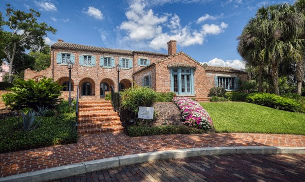 The Barbour Residence, or Casa Feliz, designed by architect James Gamble Rogers II, is pictured on Thursday, June 11, 2026. (Ricardo Ramirez Buxeda/ Orlando Sentinel)