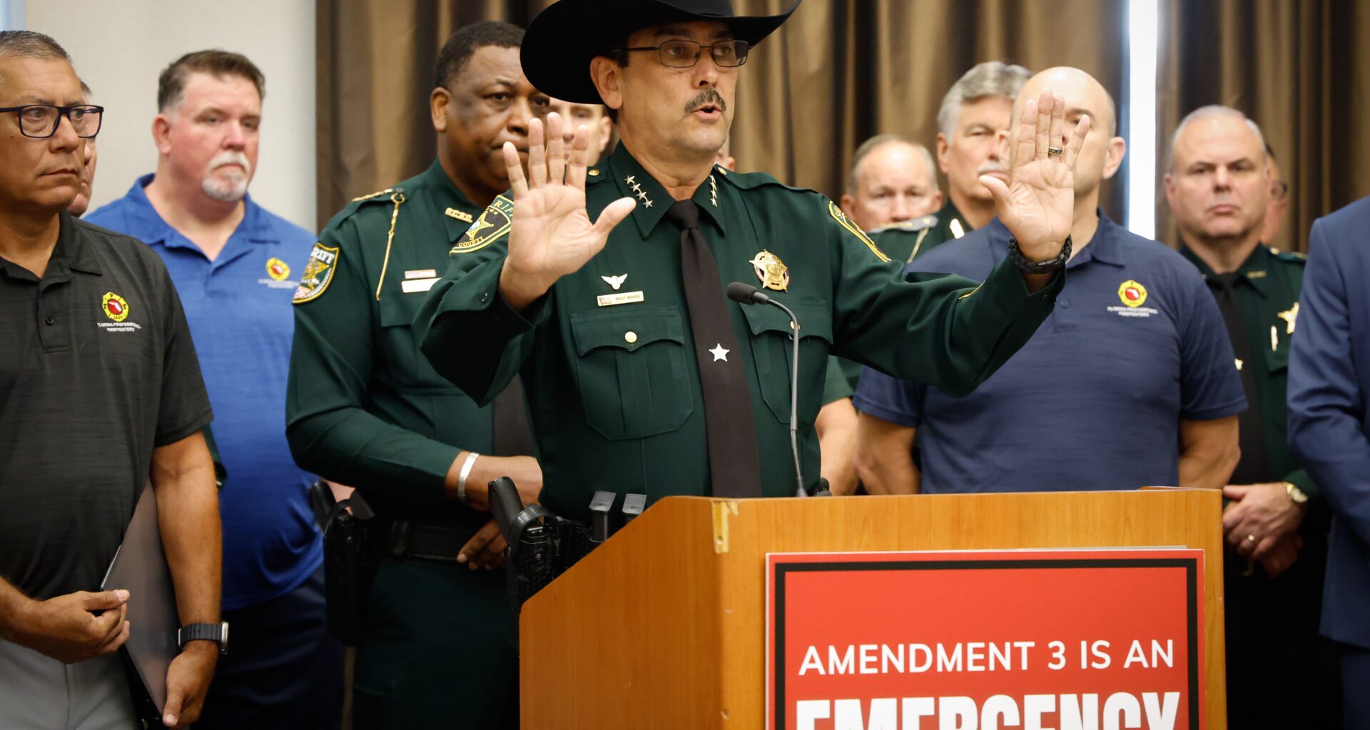 Florida sheriffs, firefighters slam property tax amendment as a ‘train wreck’ – Orlando Sentinel