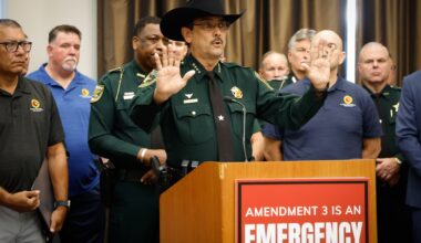Florida sheriffs, firefighters slam property tax amendment as a ‘train wreck’ – Orlando Sentinel