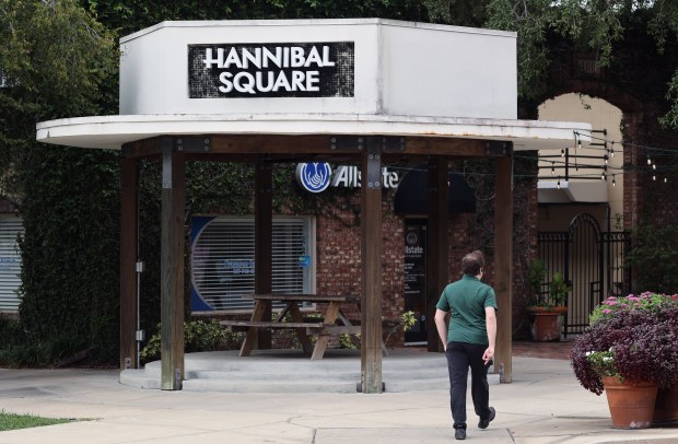 Hannibal Square in Winter Park, on Thursday, September 24, 2026. Winter Park has banned operation of any micromobility device (e-bikes, e-scooters, hoverboards, etc.) on sidewalks in the Hannibal Square Neighborhood Commercial District in the west-central portion of the city, the Orange Avenue District in the southwestern portion, and the Central Business District downtown. (Ricardo Ramirez Buxeda/ Orlando Sentinel)