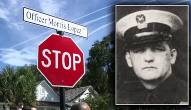 Ybor City intersection named after Tampa police officer killed in line of duty 77 years ago
