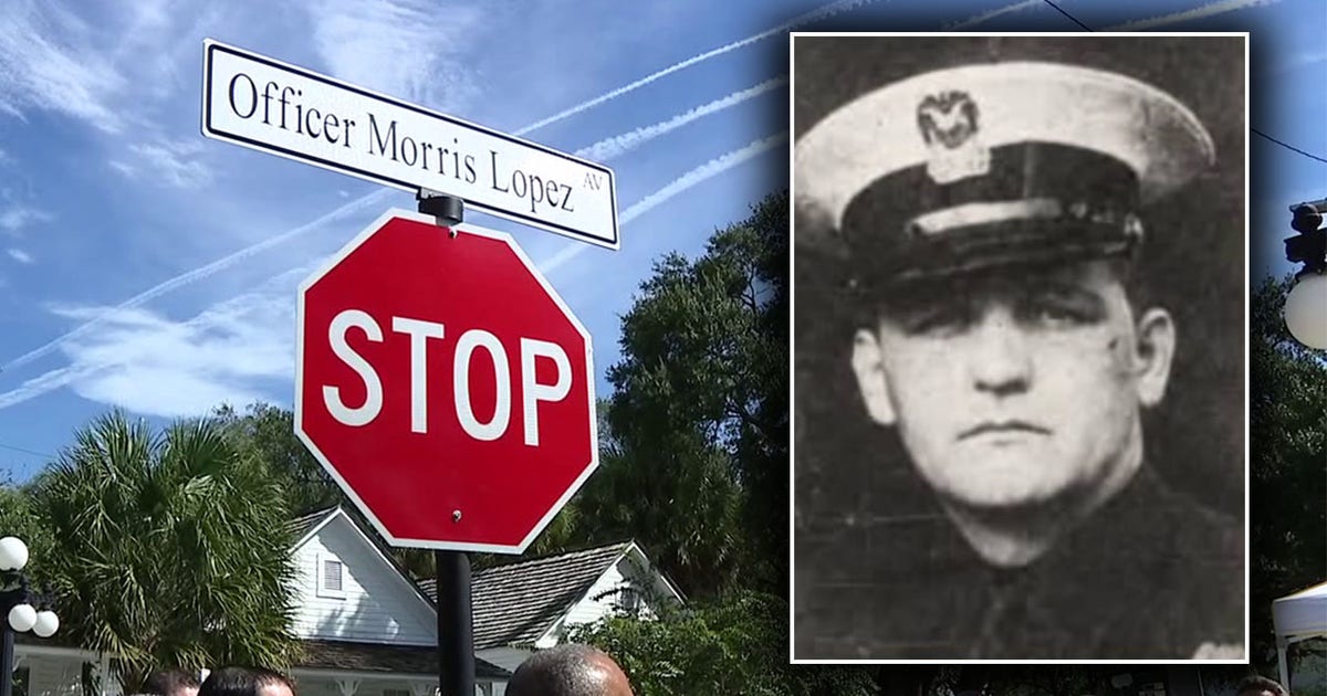 Ybor City intersection named after Tampa police officer killed in line of duty 77 years ago