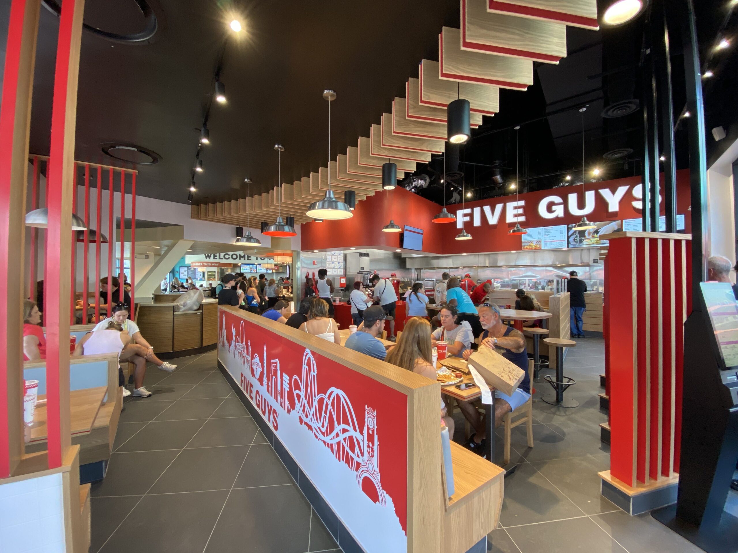 PHOTOS: Five Guys Now Open at Universal CityWalk Orlando