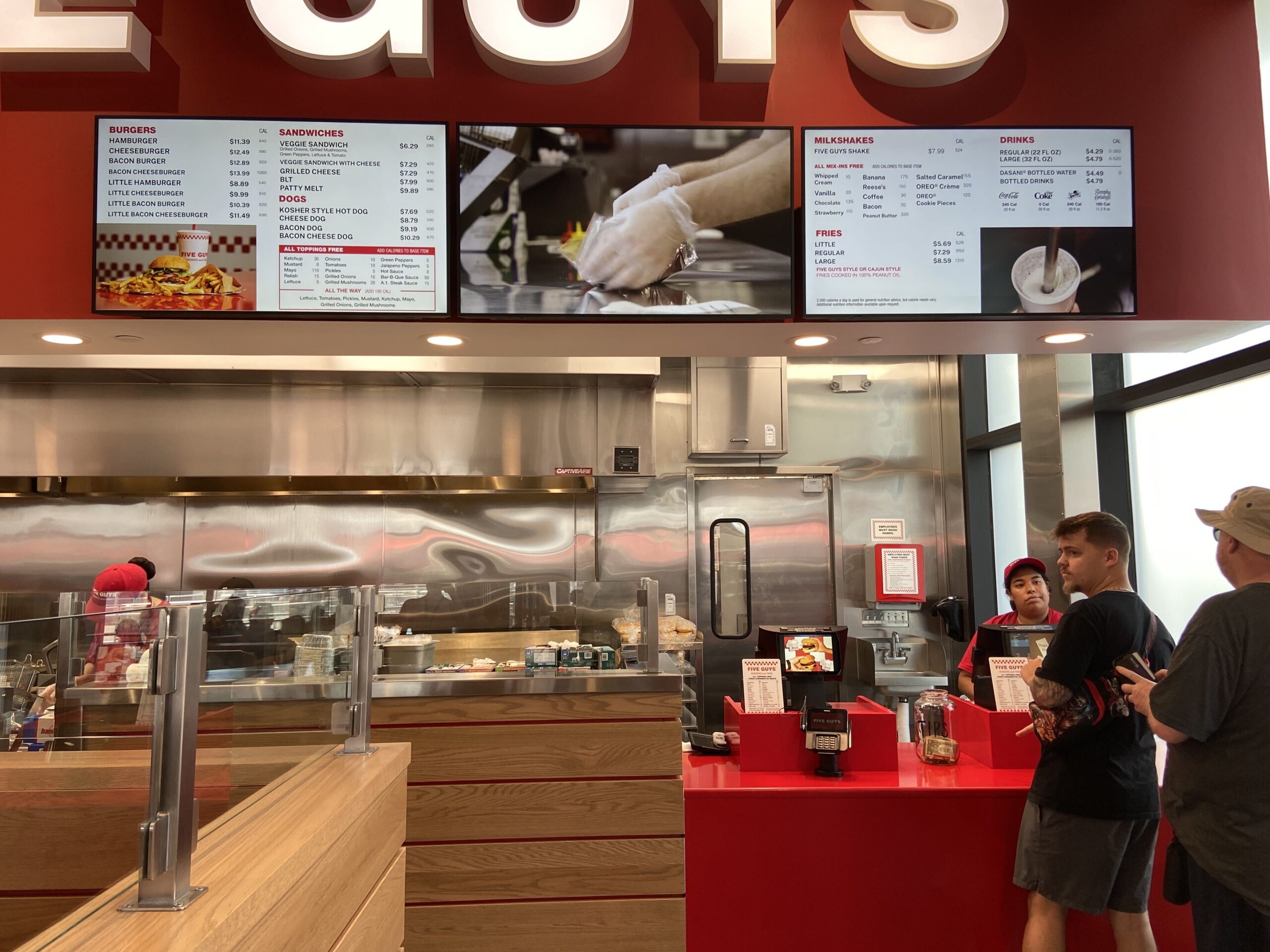 PHOTOS: Five Guys Now Open at Universal CityWalk Orlando