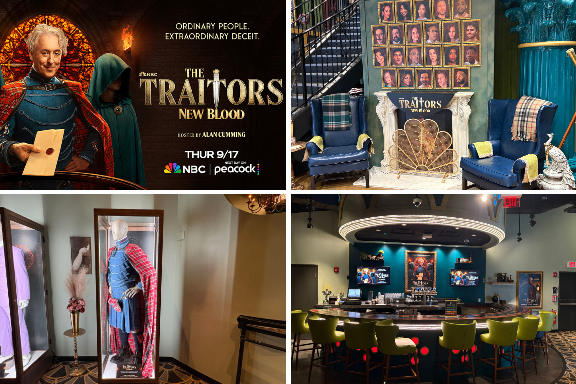 A new pop-up bar experience themed to the show The Traitors: New Blood has arrived at Universal Orlando Resort.
