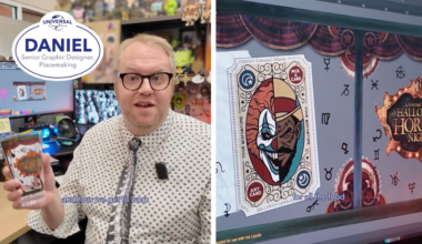 Universal Orlando Graphic Designer Reveals Creation Process of Halloween Horror Nights Souvenir 'Blinky' Cup