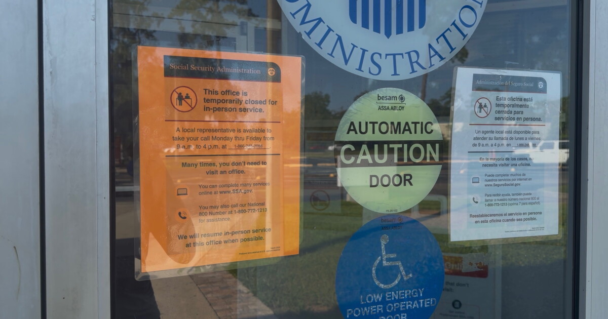 Tallahassee Social Security Office temporarily closes due to "business issue"
