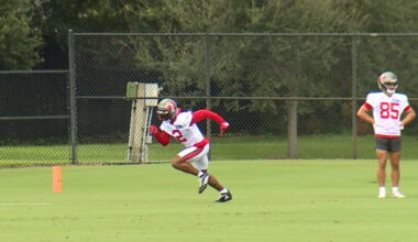 Bucs WRs Emeka Egbuka, Jalen McMillan return to practice on Monday