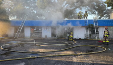 Fire damages building along Martin Luther King Jr. Boulevard in Tampa: TFR