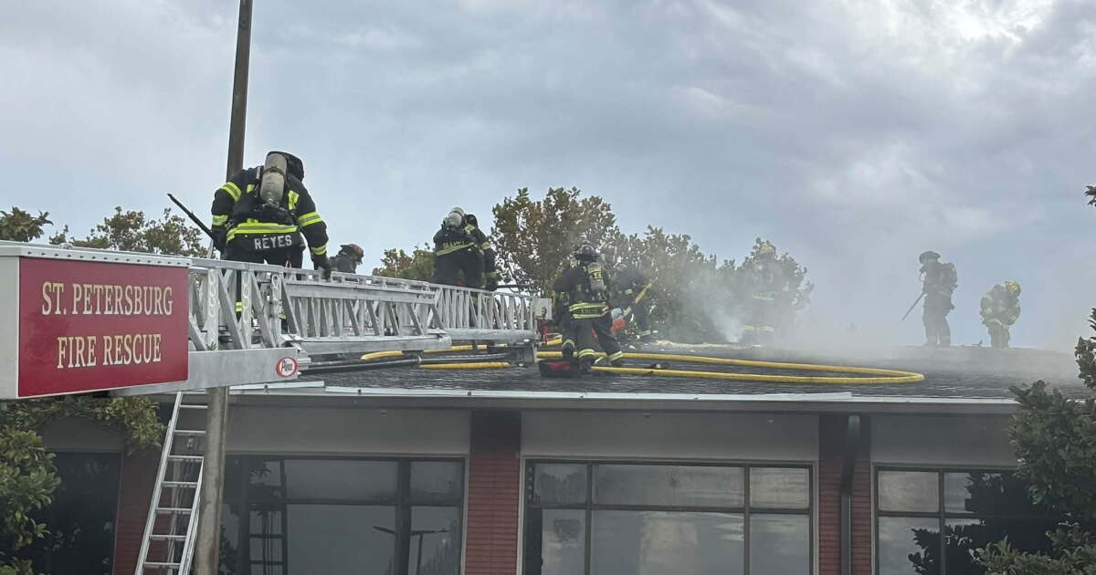 No injuries reported after fire at St. Petersburg Catholic High School: SPFR