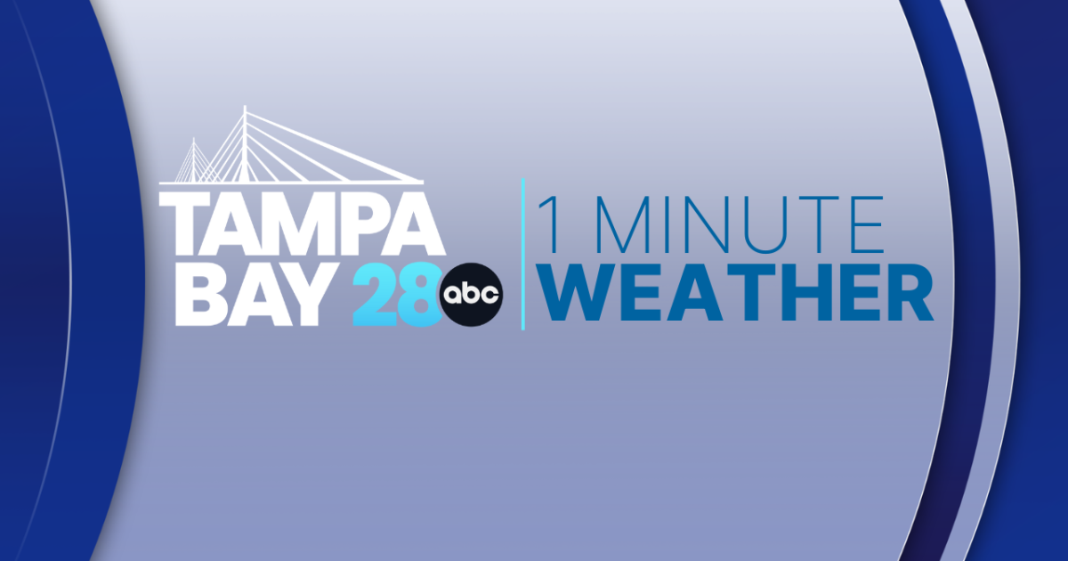 Forecast: Scattered storms expected across Tampa Bay on Sunday