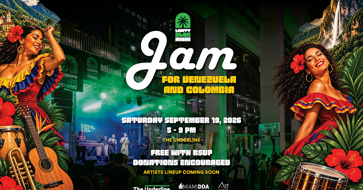 Miami prepares for ‘Jam for Venezuela and Colombia’ benefit concert at The Underline on Saturday