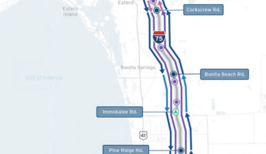 Express lanes, among other improvements part of I-75 improvement project to begin later this fall | WGCU News
