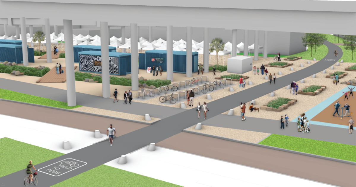 This group wants to build a mixed-use park under I-275 in St. Petersburg
