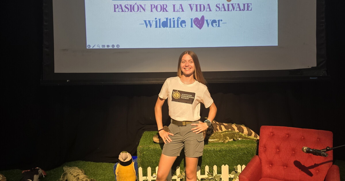 Teen wildlife tracker shares her love of nature in new children's book