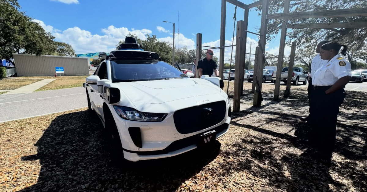 The Waymo driverless taxi service is now in Tampa