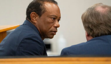 Tiger Woods pleads no contest to reckless driving in Florida