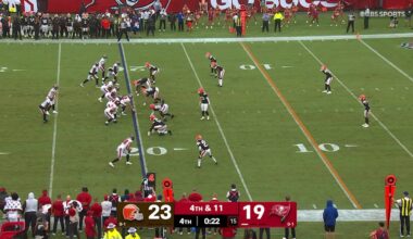 Cleveland Browns seal win as Tampa Bay Buccaneers quarterback Baker Mayfield’s fourth-down pass is incomplete - NFL.com
