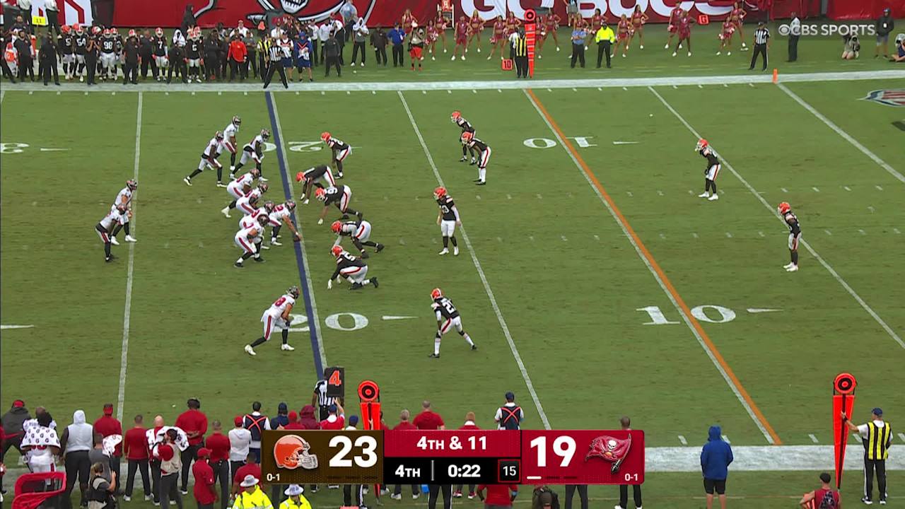 Cleveland Browns seal win as Tampa Bay Buccaneers quarterback Baker Mayfield’s fourth-down pass is incomplete - NFL.com
