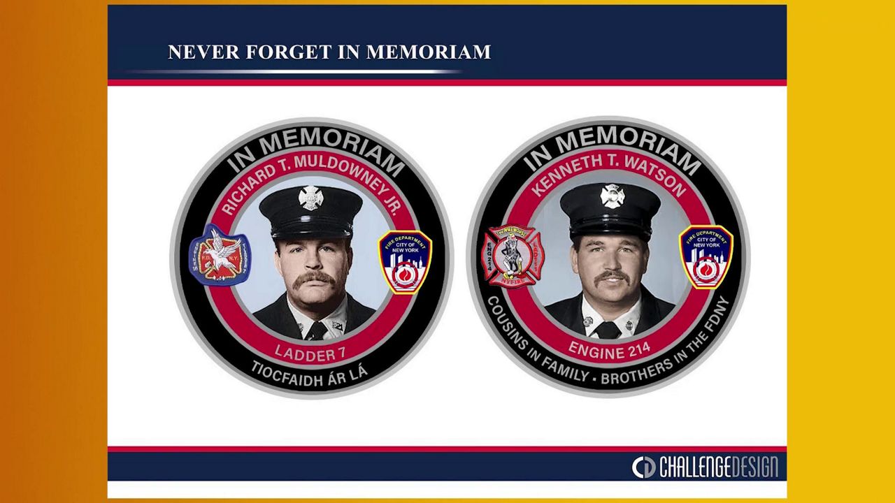 Hillsborough firefighter honors relatives that died on 9/11