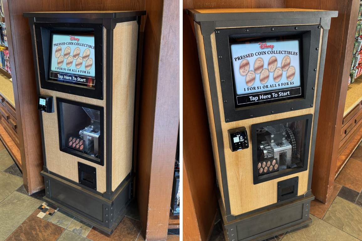 Pressed Pennies Featuring Mickey and Friends, Stitch, Pooh, and More at Disney Springs