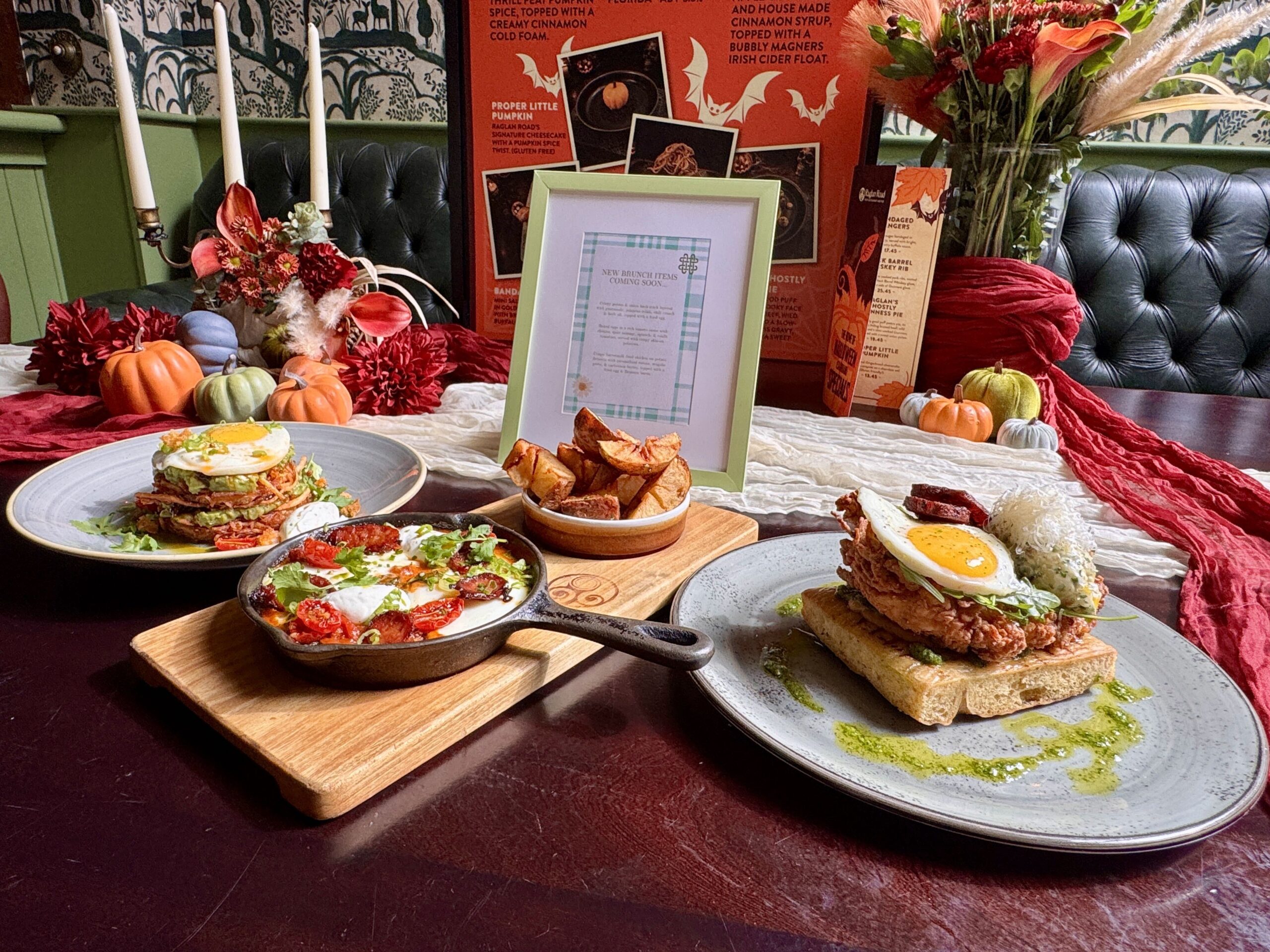 Raglan Road Brunch Menu Preview