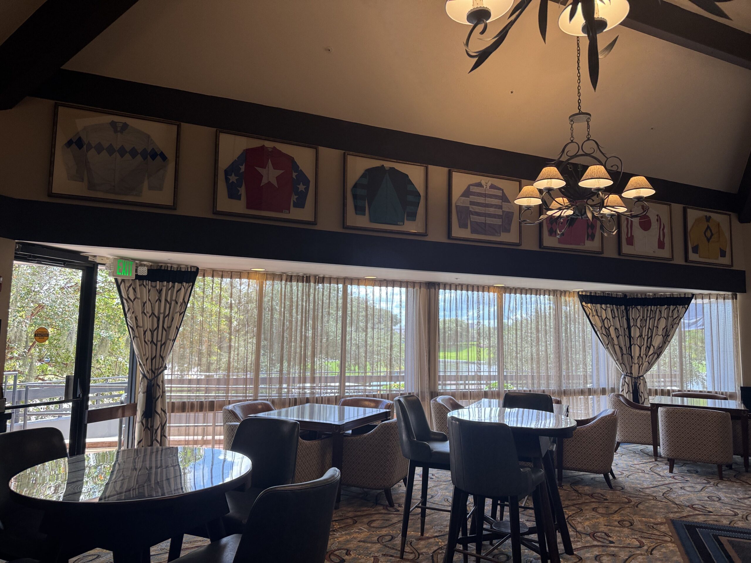 The Turf Club Lounge at Disney's Saratoga Springs Resort has reopened after refurbishment with a new bar and furnishings.