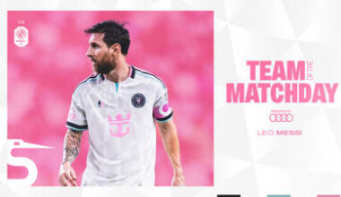 Messi Named to MLS Team of the Matchday