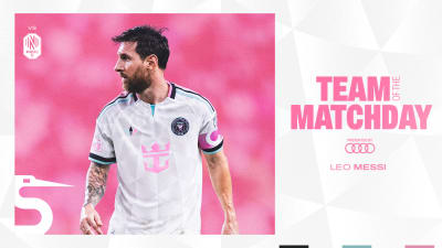 Messi Named to MLS Team of the Matchday