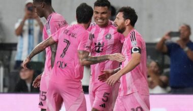 Messi logs 2 assists for Inter Miami in first match since retiring from international soccer