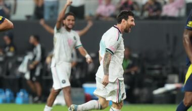 Messi scores his 19th MLS goal as Inter Miami draws 2-2 with Nashville