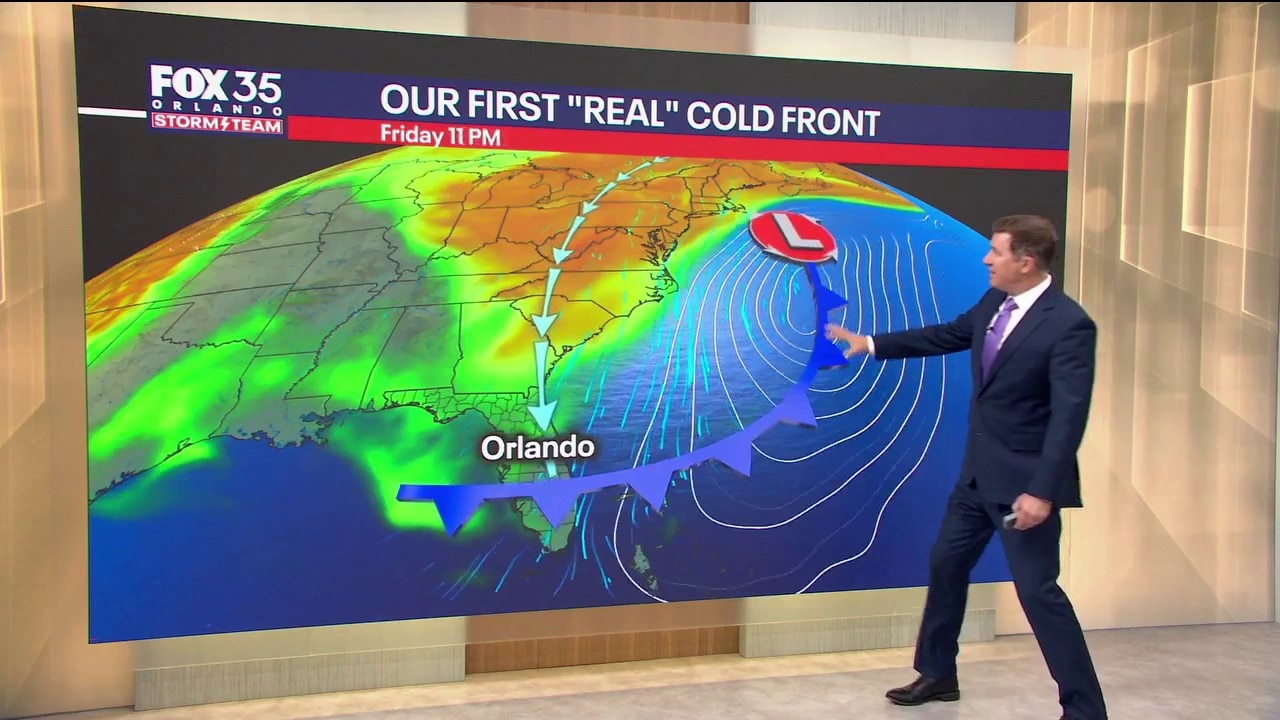 Orlando AM Weather Forecast: Cooler temps on the way