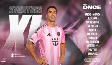 Starting XI: Columbus Crew vs. Inter Miami CF