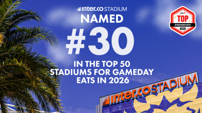 Yelp names Inter.co Stadium top-30 stadium for game-day eats in the US