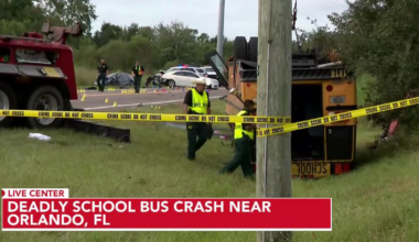 2 people killed, including a student, after Florida school bus rolls over in crash, sheriff says :: WRAL.com