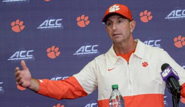 Everything Important Dabo Swinney Said After Clemson's Loss to No. 4 Miami