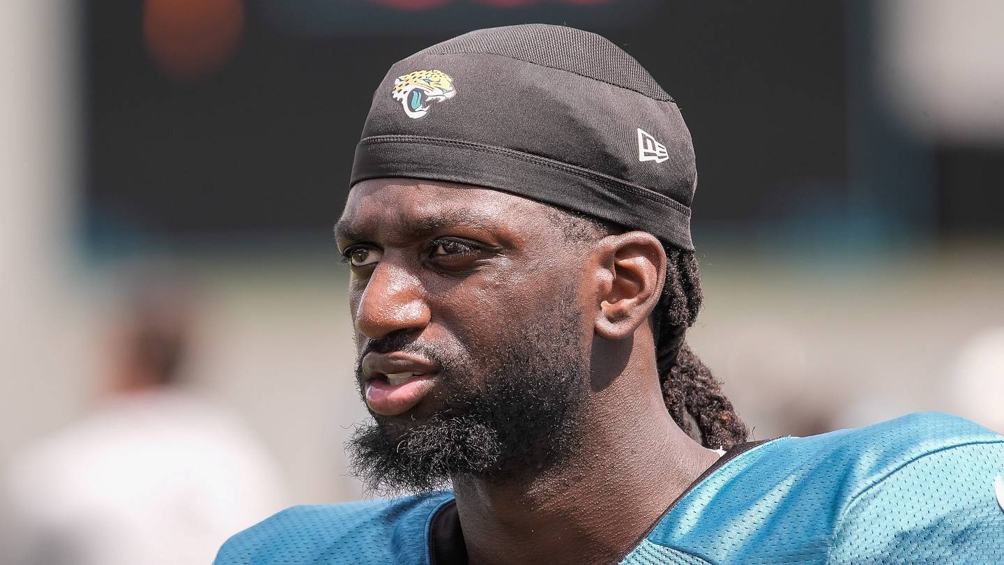 Jacksonville Jaguars Wide Receiver Brian Thomas Jr. (7) walks off the field
