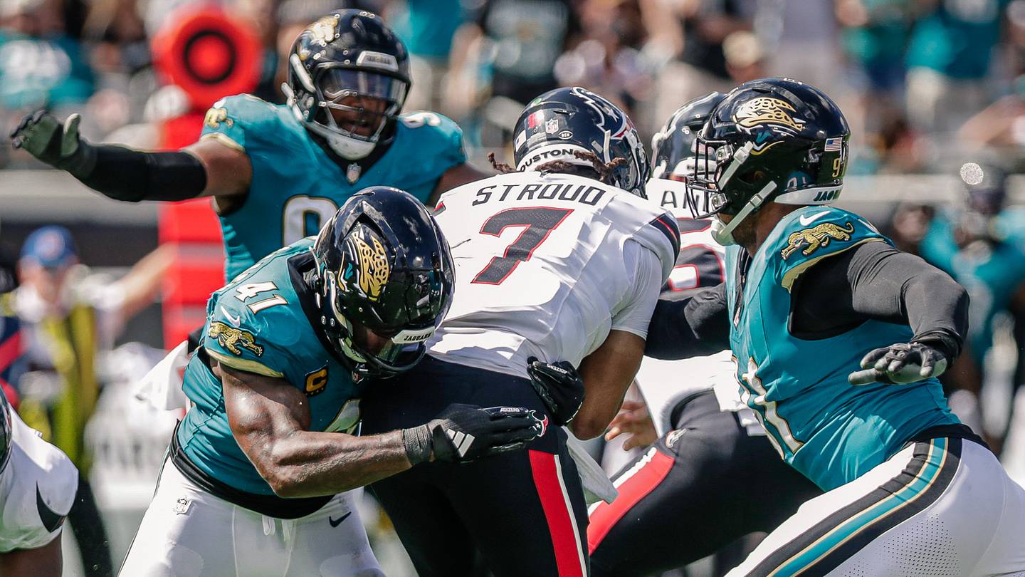 3 Key Areas Jaguars Have an Advantage Over Texans: Attacking Houston's OL Weakness