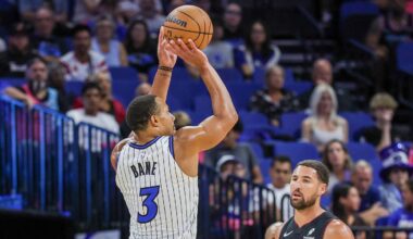 Desmond Bane had a burst of three-point shooting to assure the Orlando Magic defeated the Miami Heat in their preseason finale.
