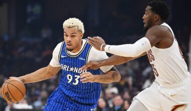 Noah Penda will miss some time with a partially torn hamstring. But he is in good spirits and the Orlando Magic are hopeful they can push forward after some rough injury news.